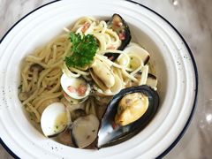 海贝口蘑菇白汁意大利面-Jenny House 珍妮屋新派食堂(美吉特店)