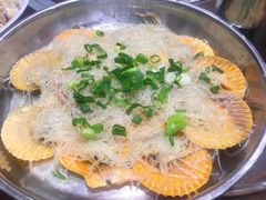 蒜蓉粉丝蒸扇贝-石岐乳鸽村(南海第三分店)