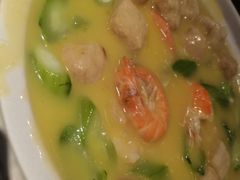 浓汤烩黄金豆腐-咪咪川菜(太乙路店)