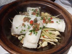 陈年菜脯啫鳕鱼-鲜潮里·粤式大排档