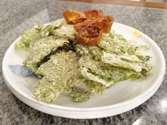 面拖桑树叶-天台徐家小吃