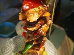 凯撒炭烤鸡肉串-蜜桃花开·中西融合菜E&W(南长街店)