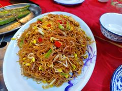 肉蛋炒米粉-全德烤鱼(东莞庄店)