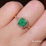 祖母绿戒指