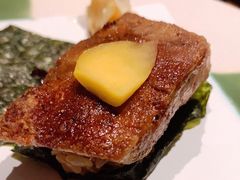 红酒鲜鹅肝寿司-贰捌零叁精致料理(钱湖店)