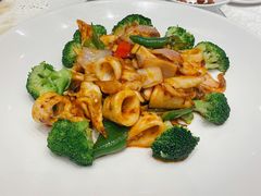 xo酱爆鱿鱼-香山家宴