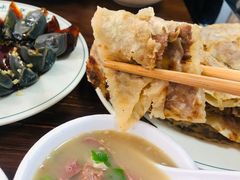 羊杂碎汤-清真永恒华威肉饼(潘家园店)