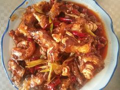 麻辣羊蹄-炕锅羊肉土火锅面片大王