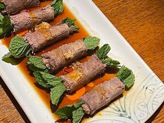 薄荷牛肉卷-云海肴·汽锅鸡·云南菜(苏州中心店)
