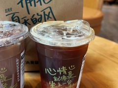白桃气泡美式-星巴克(北京长安商场店)