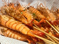 椒盐九节虾-79号渔船海鲜饭店(宝安店)