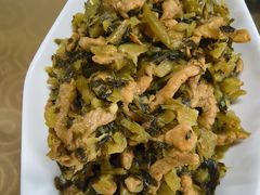 雪菜肉丝-雪琴面馆富安特色鱼汤面(城中花园店)