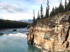 -阿萨巴斯卡瀑布观景点