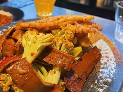 素菜拼盘-微醺烤牛·炭火烧烤·精酿啤酒(东郊记忆店)