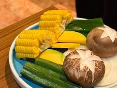 蔬菜拼盘-炼火烤肉店