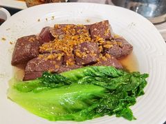 白灼放心猪红-味可道美食坊(福基路店)