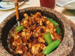 石锅杭椒牛蛙-桂满陇-西湖船宴(西单大悦城店)