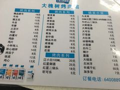 菜单-大槐树烤肉馆