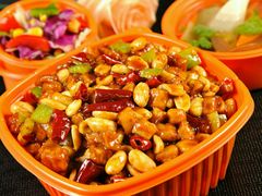 宫保鸡丁套餐-清和园素食自助餐厅(义信堂美食城店)