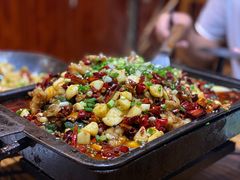 香辣味牛蛙-金厨帽烤鱼(芦庄店)