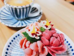 豆沙裱花蛋糕-BON CAKE(华贸购物中心店)