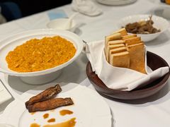 清炒蟹粉配吐司-福1088