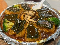 鮑汁翡翠豆腐-皮记海鲜1995(寮步店)