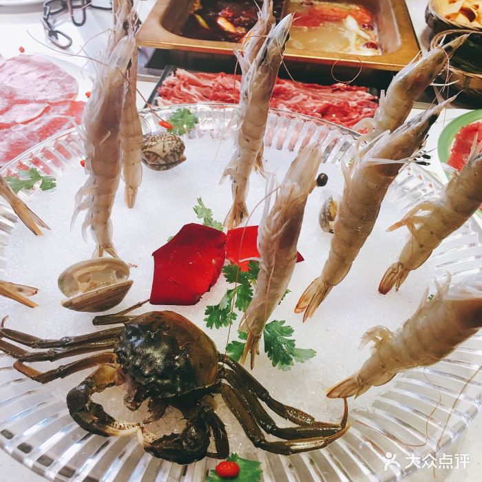 花藤蔓·黑山羊火锅(大沽南路店)虾兵蟹将图片 - 第761张