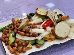 素菜拼盘-秦君宝手擀菠菜面(金花路店)