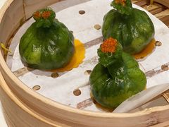 瑶柱鲜虾豆苗饺-皇朝会.经典传统粤菜(外滩店)