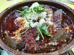 蒜辣子羊血-阿记烧烤(大兴新区店)