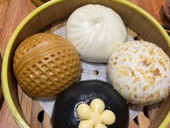 招牌蒸包四拼-强记鱼粥(南村店)