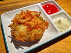 天妇罗蔬菜虾饼-随便·稻香鸭私房手作餐厅