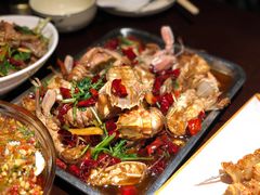 辣炒虾爬子-丹东立强海鲜烧烤·牛B大串(星海店)