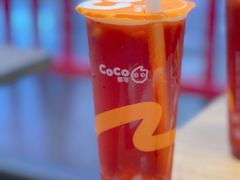 莓莓果茶-CoCo都可(汉神购物广场店)