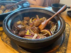 爆啫雪花牛肉粒-旺爷砂锅·茶作(国贸店)