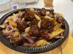 黑蒜子牛肉粒-乾园(天河城店)