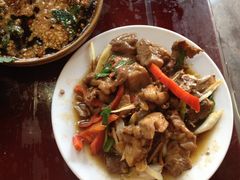 木瓜炒鸡-苍洱春饭店