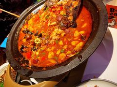 蒜香味烤鱼-鸣记脆皮烤鱼·海鲜烤鱼(三八广场店)