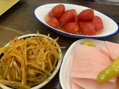 凉拌西红柿-盟重烧烤(东瓜山创始店)