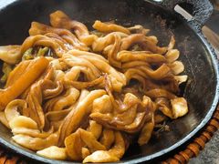 排骨豆角卷子-华盛园卷子王农家菜水库鱼