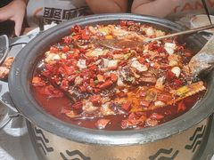 -探鱼·鲜青椒爽麻烤鱼(北京路天河城店)