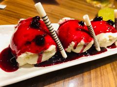 蓝莓山药泥-食欲老院子荆芥疙瘩汤(经五路店)