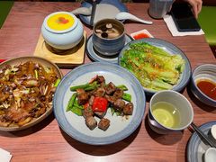 黑松露爆雪花牛肉粒-汤潮荟·粤菜小馆(茂业天地店)