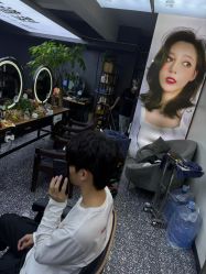 点击看大图 -藤野造型专业烫染接发