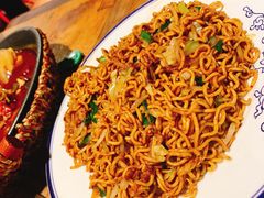 孜然牛肉炒方便面-阿记烧烤(大兴新区店)