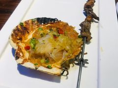 烤扇贝-三个蒙古大叔羊肉串(大宁店)