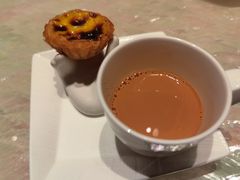 餐后葡挞配奶茶-8餐厅(新葡京酒店)