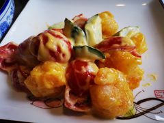 沙拉虾球-品味楼·醉卤·酱排骨·无锡特色菜