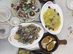 炒蛤蜊-老东镇啤酒屋海鲜加工·蒸汽海鲜·海鲜烧烤(台东店)